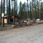 campground with fence