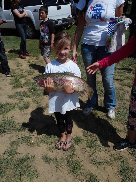 Fishing Derby (7 pound trout) - 2014 (DeArlene Hughes-Wiggins)