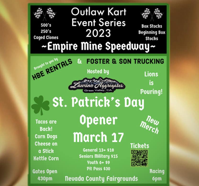 Empire Mine Speedway- Outlaw Kart Event